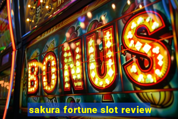 sakura fortune slot review