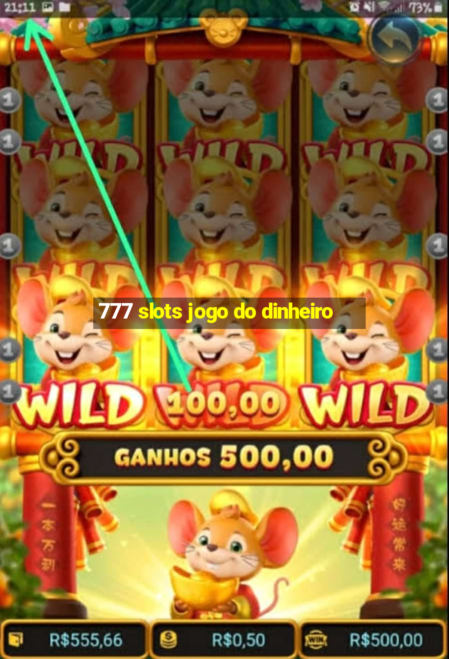 777 slots jogo do dinheiro