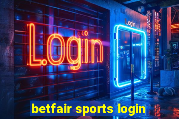 betfair sports login