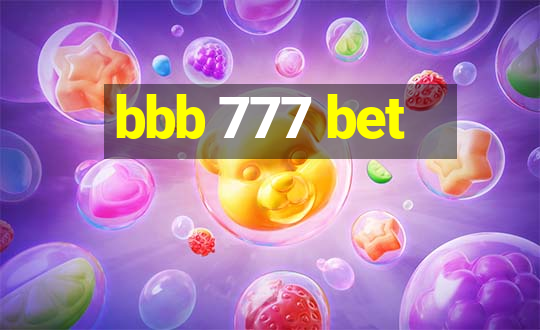 bbb 777 bet