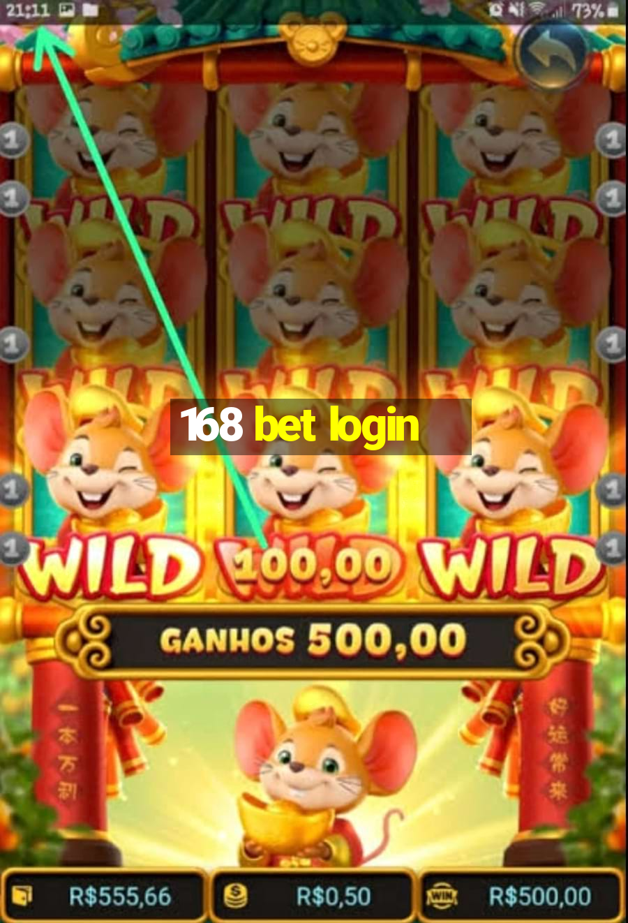 168 bet login