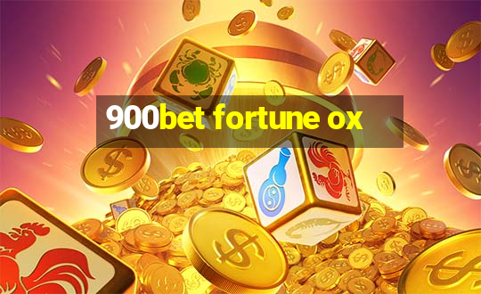 900bet fortune ox