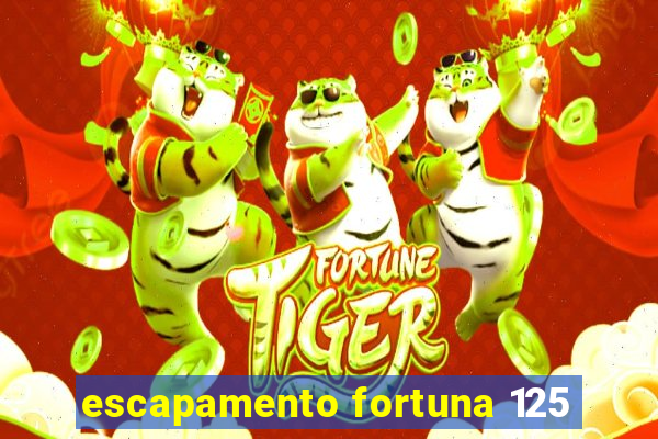 escapamento fortuna 125