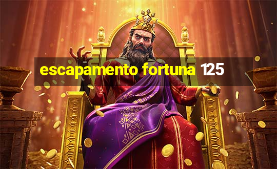 escapamento fortuna 125