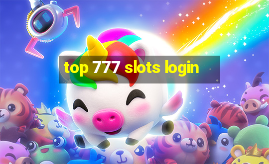 top 777 slots login