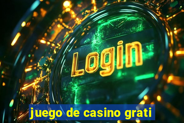 juego de casino grati