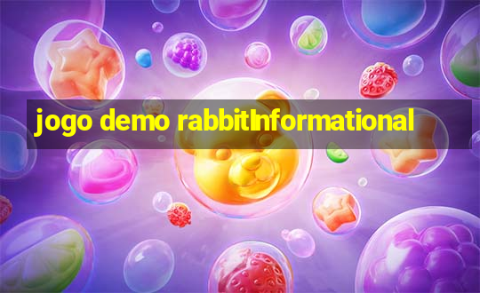 jogo demo rabbitInformational