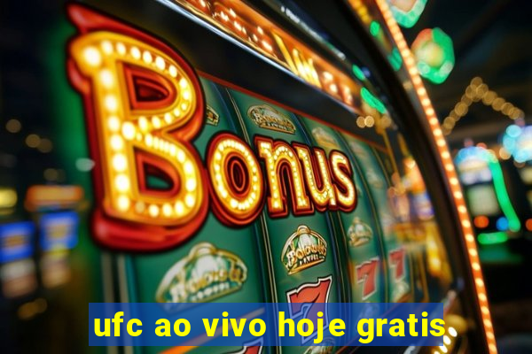 ufc ao vivo hoje gratis