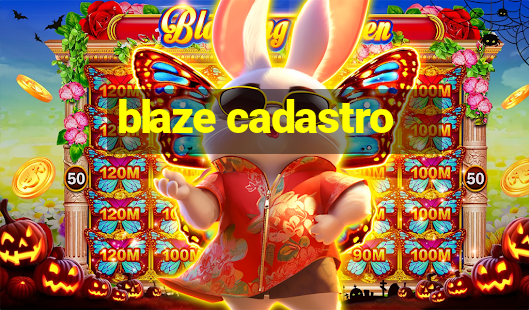 blaze cadastro