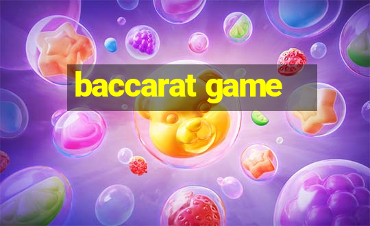 baccarat game