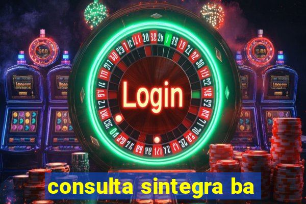 consulta sintegra ba