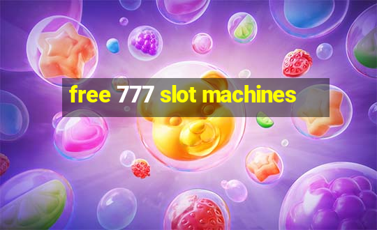 free 777 slot machines