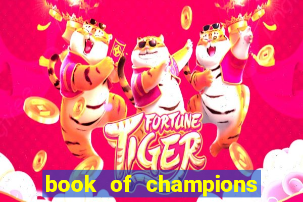 book of champions world glory slot free play