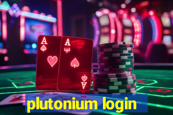 plutonium login