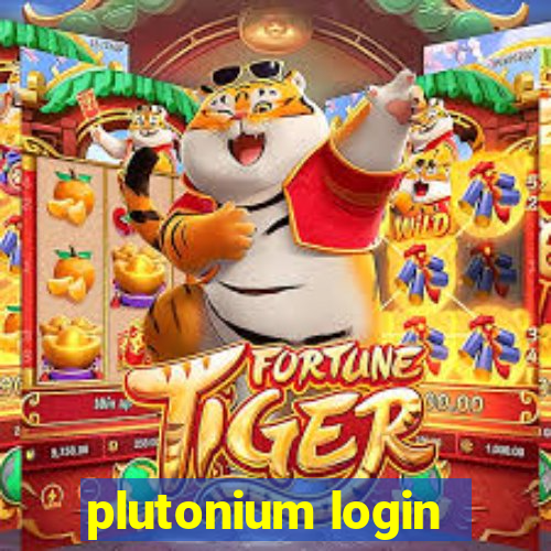 plutonium login