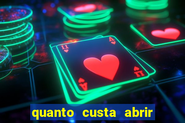 quanto custa abrir um cassino online