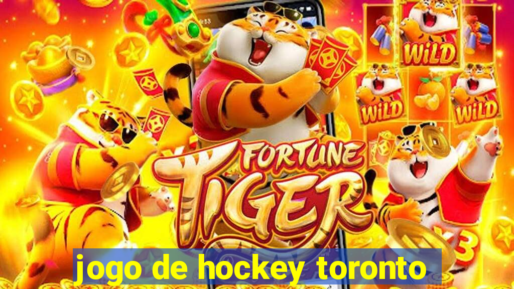 jogo de hockey toronto