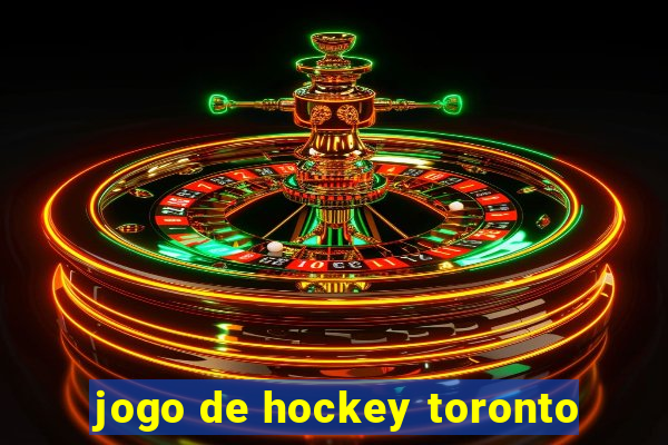 jogo de hockey toronto