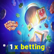 1 x betting