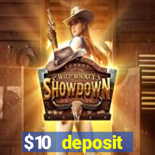 $10 deposit australian casino