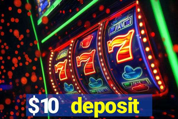 $10 deposit australian casino