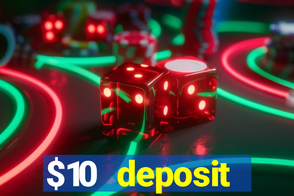 $10 deposit australian casino