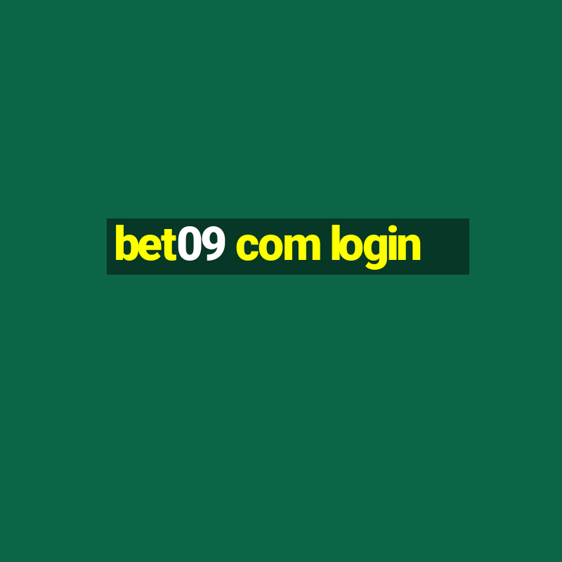 bet09 com login