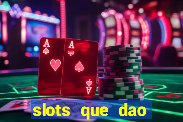 slots que dao bonus gratis