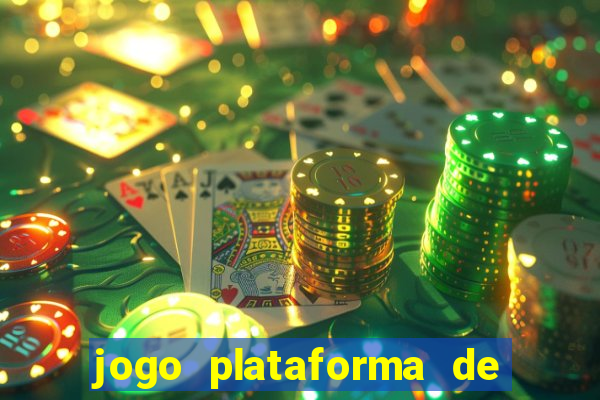 jogo plataforma de 3 reais