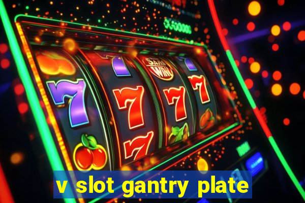 v slot gantry plate