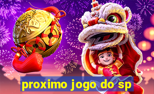 proximo jogo do sp