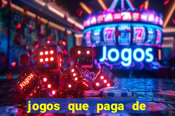 jogos que paga de verdade no pix