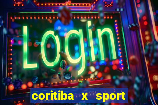 coritiba x sport recife palpite