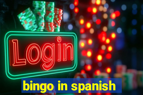 bingo in spanish