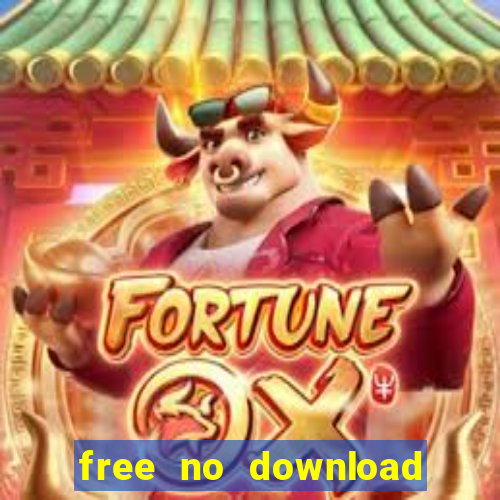 free no download casino slots