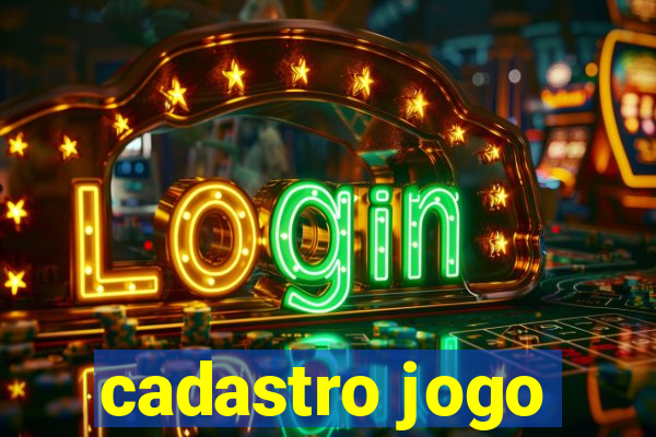 cadastro jogo