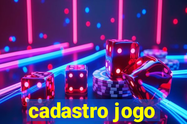 cadastro jogo