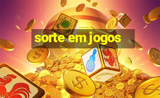 sorte em jogos