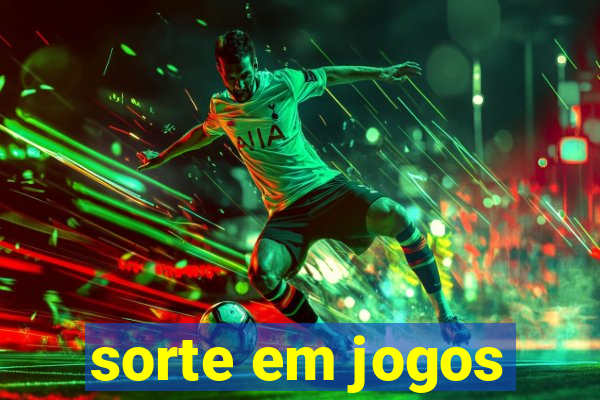 sorte em jogos