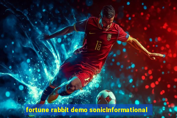 fortune rabbit demo sonicInformational