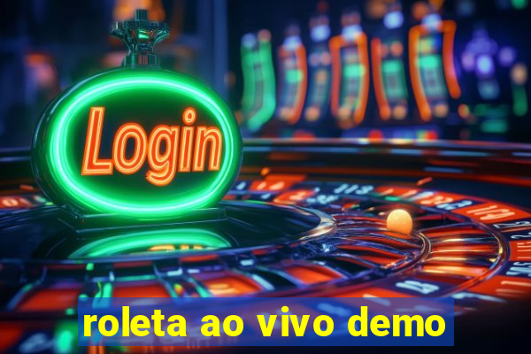 roleta ao vivo demo