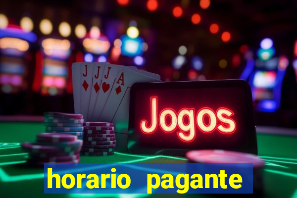 horario pagante fortune tiger hoje