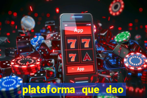 plataforma que dao bonus sem deposito