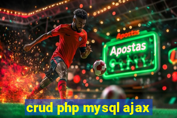 crud php mysql ajax