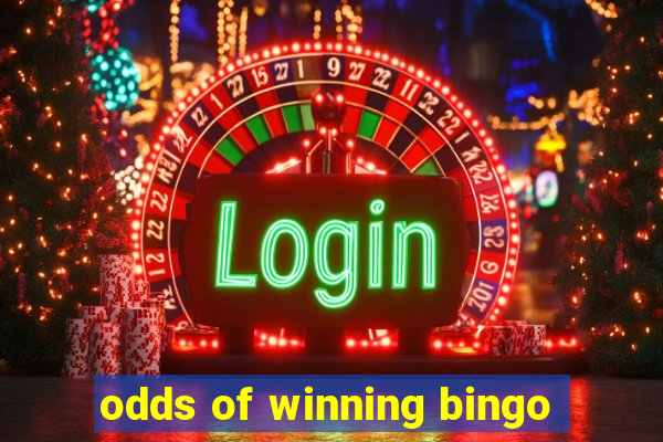 odds of winning bingo