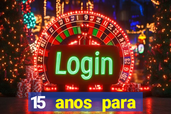 15 anos para meninos tema casino