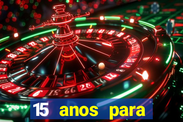 15 anos para meninos tema casino