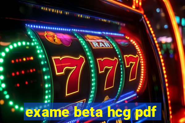 exame beta hcg pdf