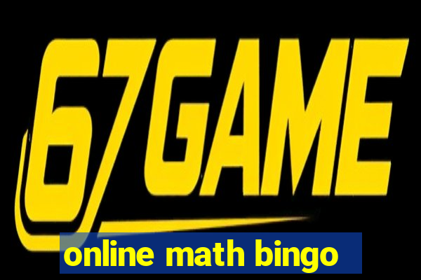 online math bingo