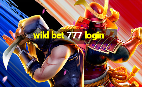 wild bet 777 login